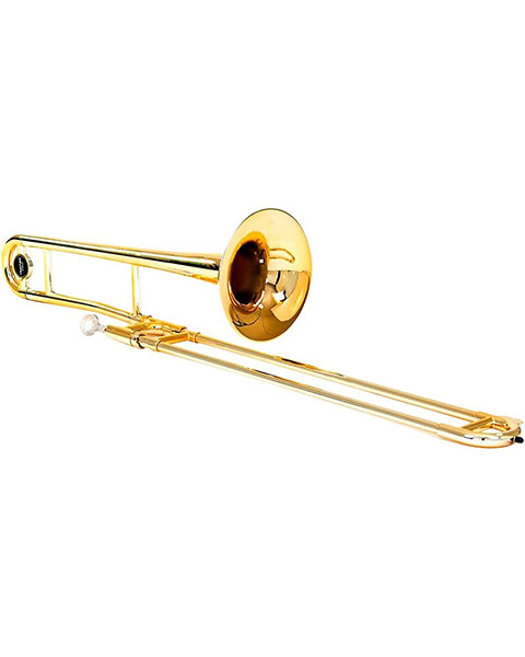 Allora ATB100M Aere Custom Series Plastic Trombone Metallic Gold Lacquer