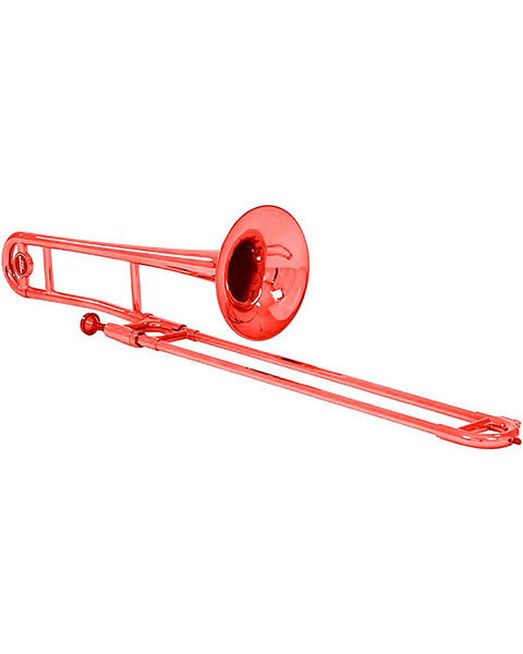 Allora ATB100M Aere Custom Series Plastic Trombone Metallic Red