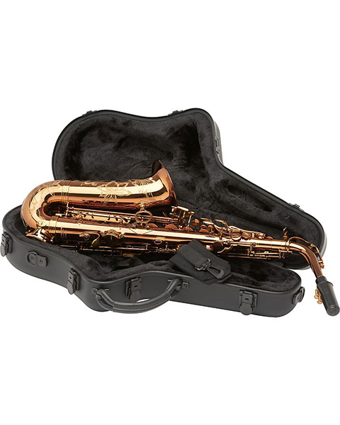 Allora Chicago Jazz Alto Saxophone AAAS-954 - Dark Gold Lacquer Case